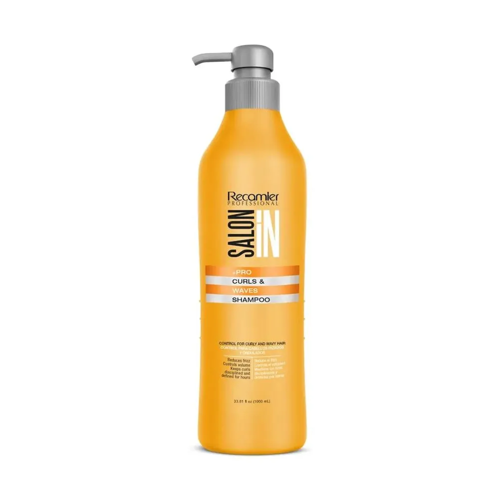 SHAMPOO CURLS Y WAVES 1000ML SALON IN - 1