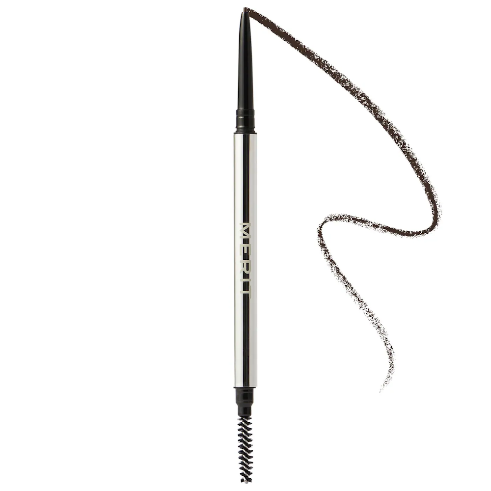 LÁPIZ DE GEL ULTRAFINO PARA CEJAS BROW 1990 MERIT DARK BROWN CAFÉ - 1