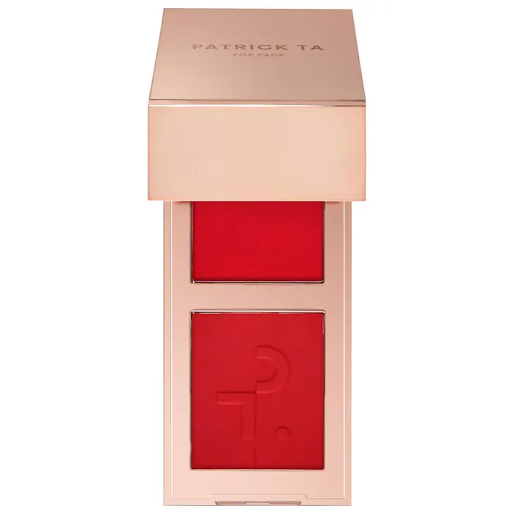 RUBOR EN BARRA MINI MAJOR HEADLINES DOUBLE-TAKE CRÈME Y POWDER BLUSH DUO SHE LEFT ME ON RED - 1