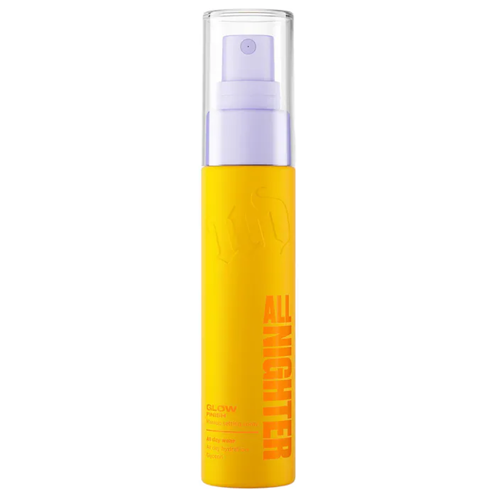 MINI SPRAY FIJADOR BRILLANTE E HIDRATANTE RESISTENTE AL AGUA ALL NIGHTER - 1