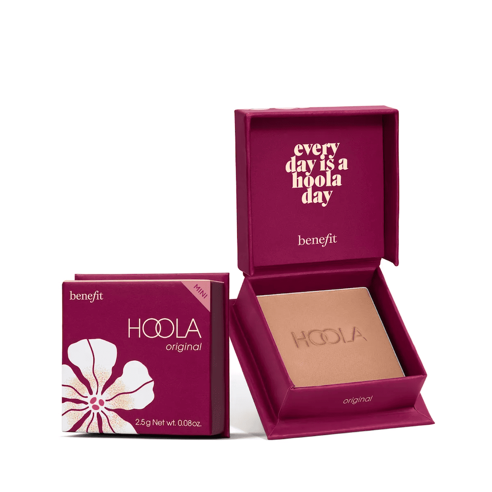 BRONCEADOR HOOLA MATE 0.06 OZ DELUXE  MATTE BRONZER MINI BENEFIT COSMETICS - 1