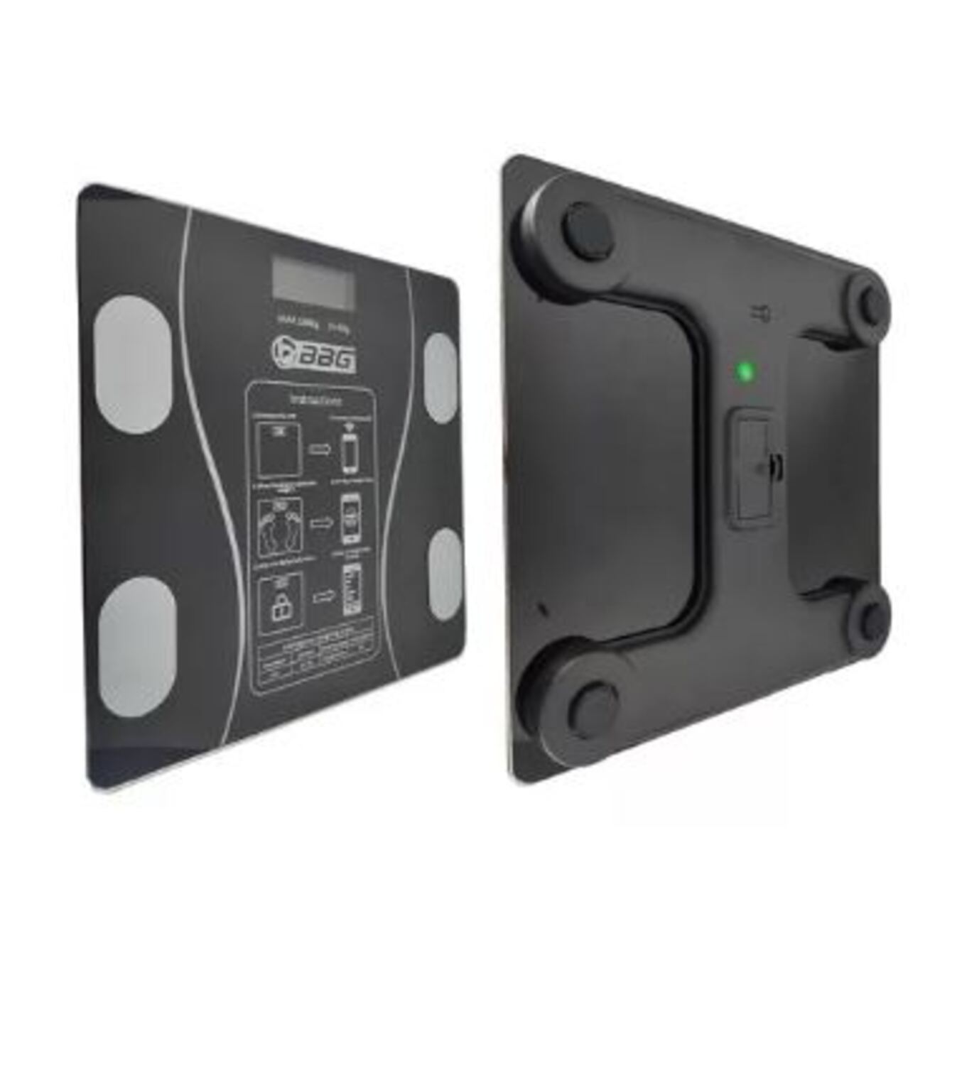 BALANZA DIGITAL 111 MULTICOLOR BLUETOOTH - 180KG CONTROL PESO INTELIGENTE - 2