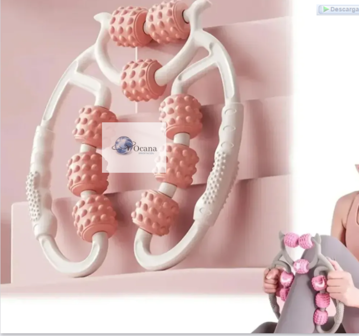ROLLAX 9D - MASAJEADOR ESPIRAL ANTI-DOLOR DE ESPALDA Y CABEZA - 3