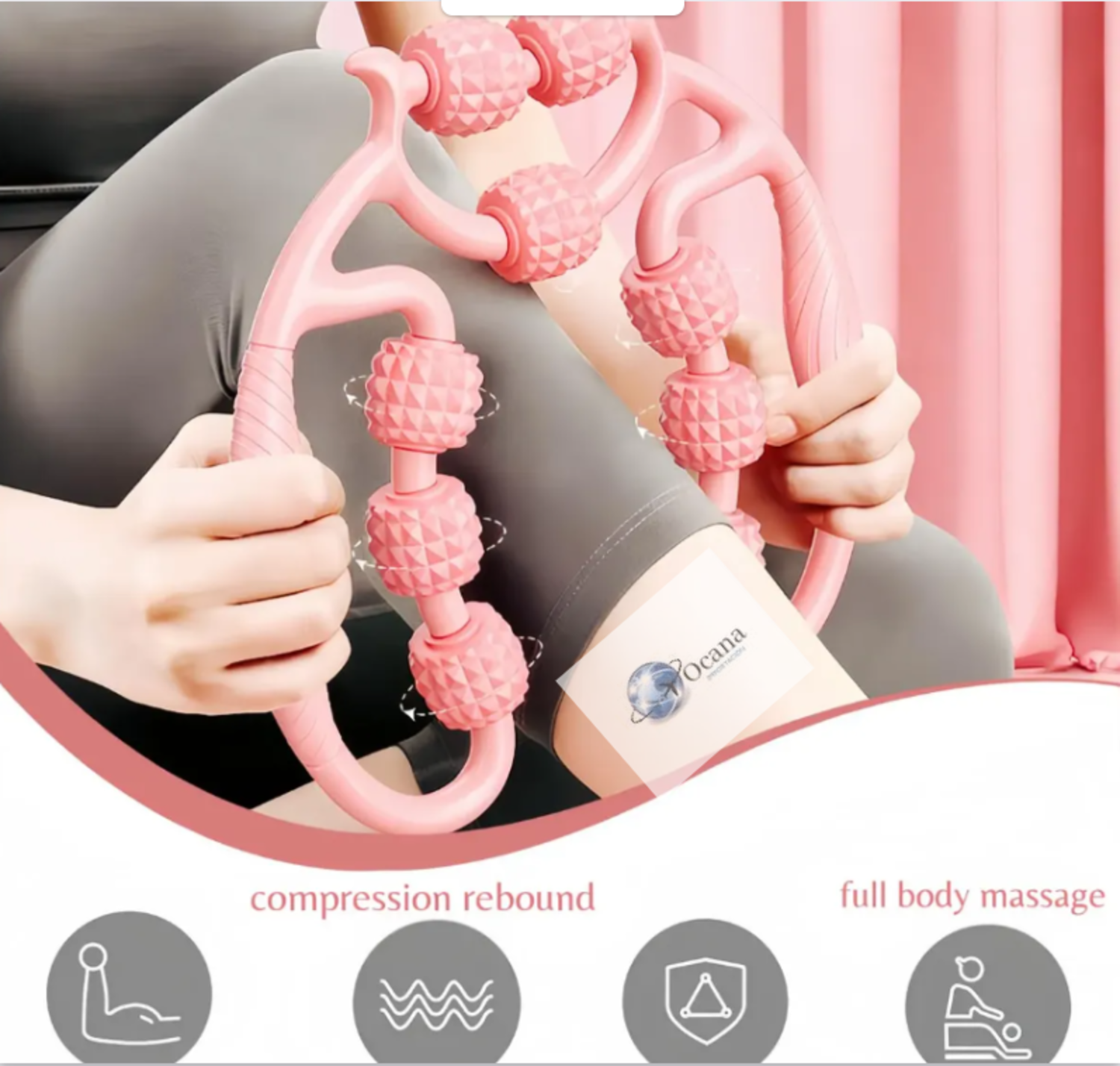 ROLLAX 9D - MASAJEADOR ESPIRAL ANTI-DOLOR DE ESPALDA Y CABEZA - 5