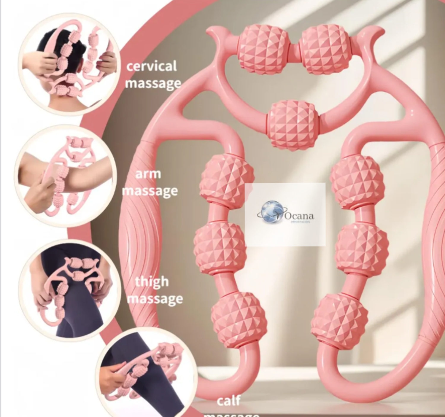 ROLLAX 9D - MASAJEADOR ESPIRAL ANTI-DOLOR DE ESPALDA Y CABEZA - 7