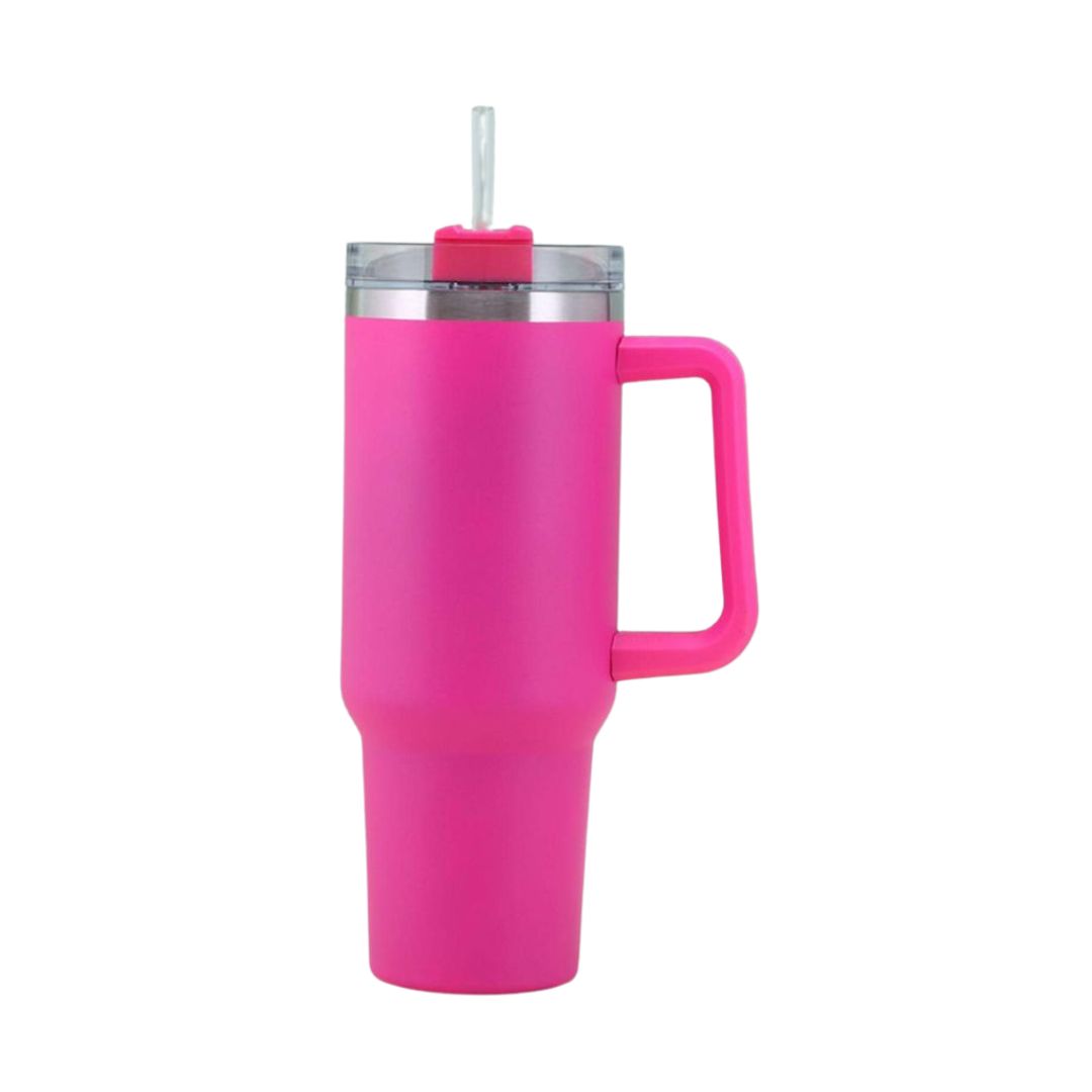 TERMO PERSONAL TOMA TODO, CAPACIDAD 1LT COLOR FUCSIA - 1