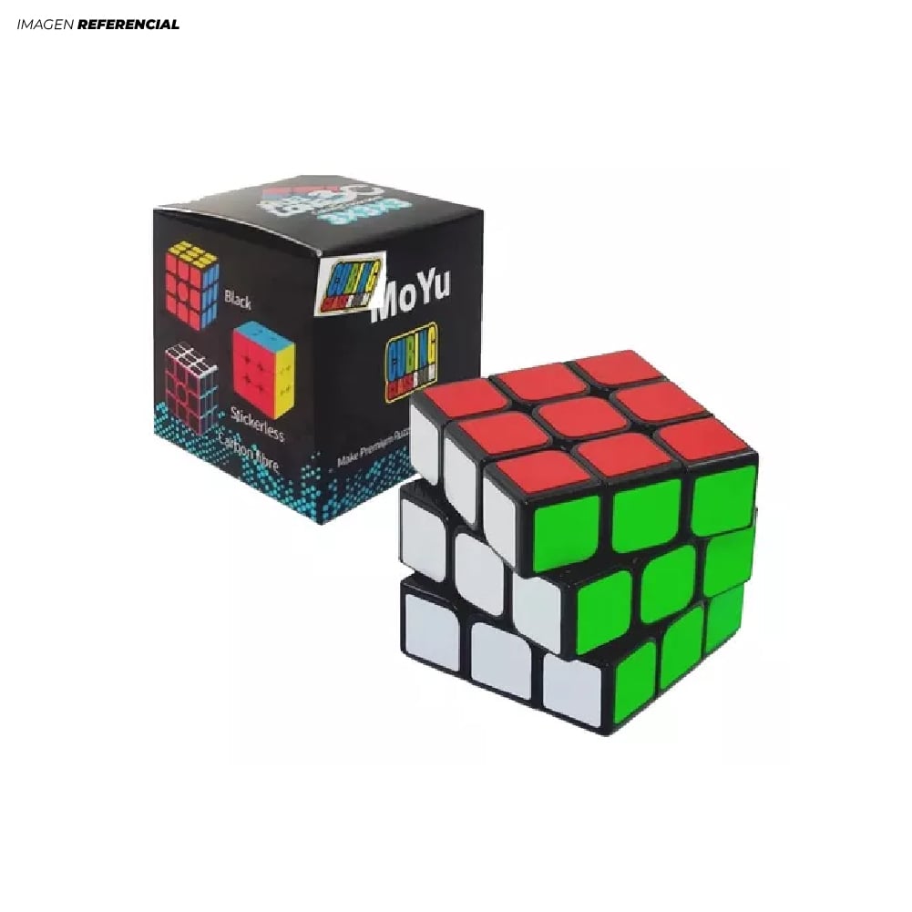 CUBO MÁGICO RUBIK 3X3 CLÁSICO MOYU PARA NIÑOS - 1