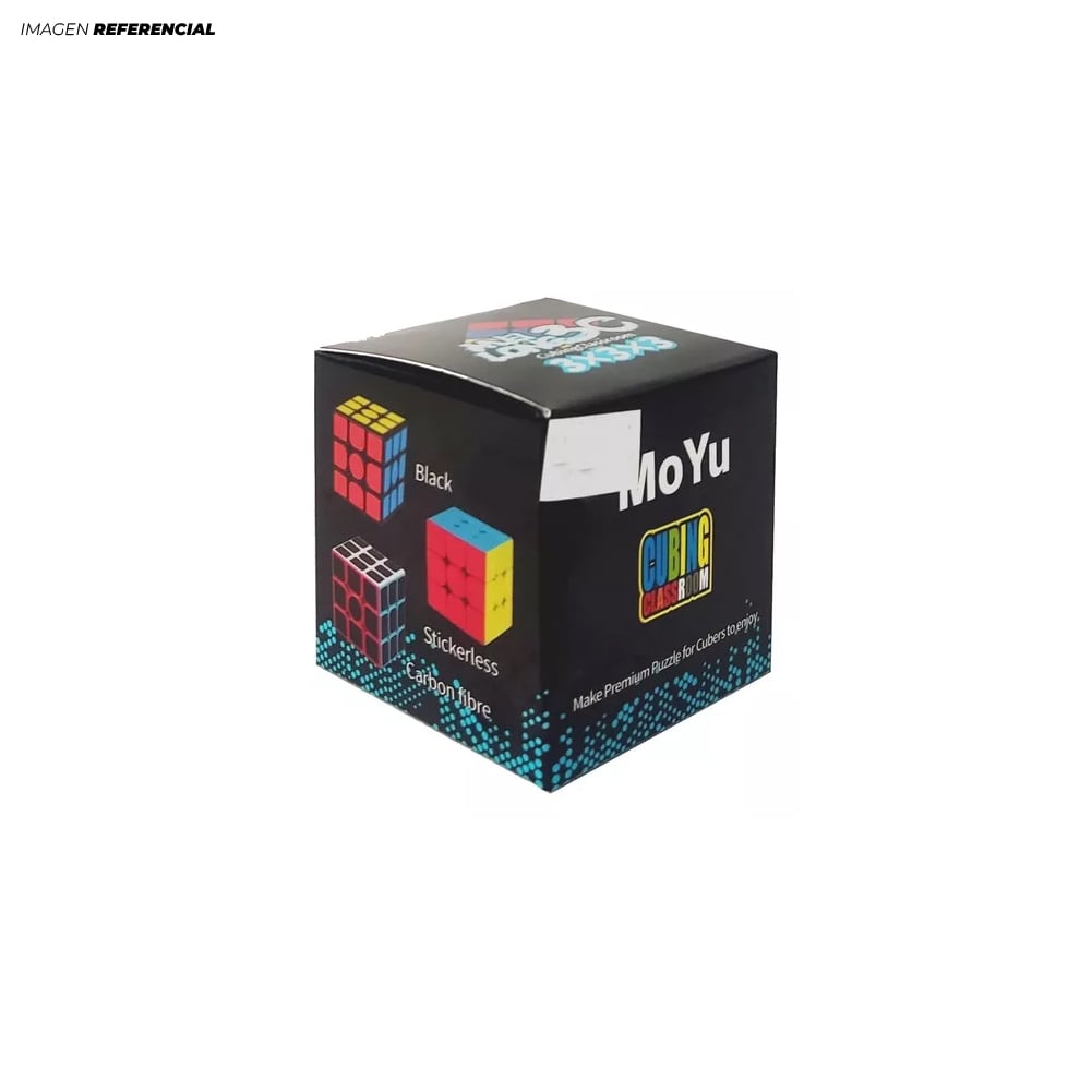 CUBO MÁGICO RUBIK 3X3 CLÁSICO MOYU PARA NIÑOS - 2