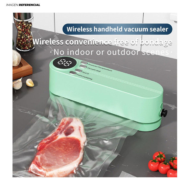 SELLADOR AL VACÍO COMPACTA Y PORTÁTIL PARA ALIMENTOS - 1