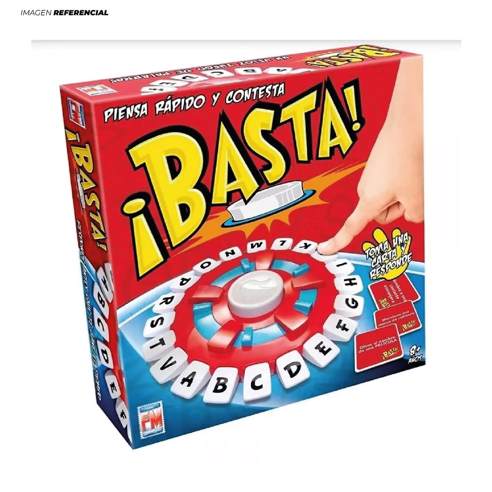 JUEGO DE MESA FAMILIAR ¡BASTA! AGILIDAD MENTAL - 1