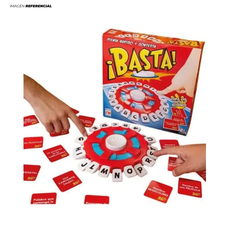 JUEGO DE MESA FAMILIAR ¡BASTA! AGILIDAD MENTAL - 3