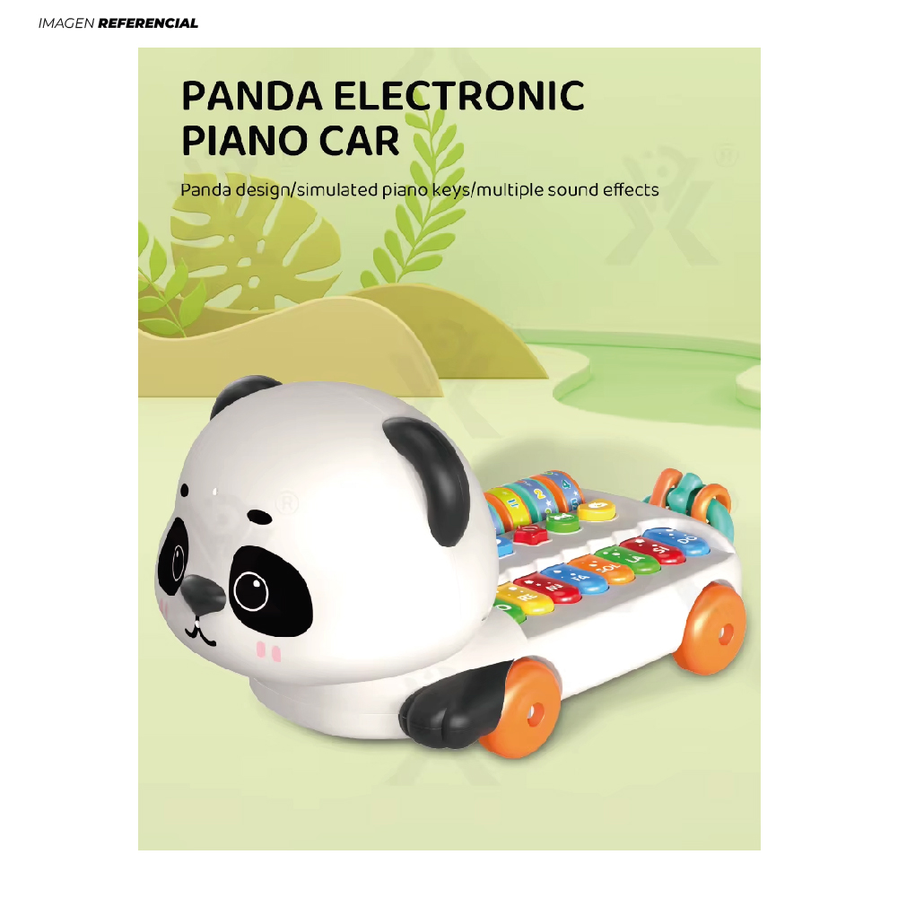 JUGUETE DE PANDA MUSICAL ESTILO PIANO EDUCATIVO - 3