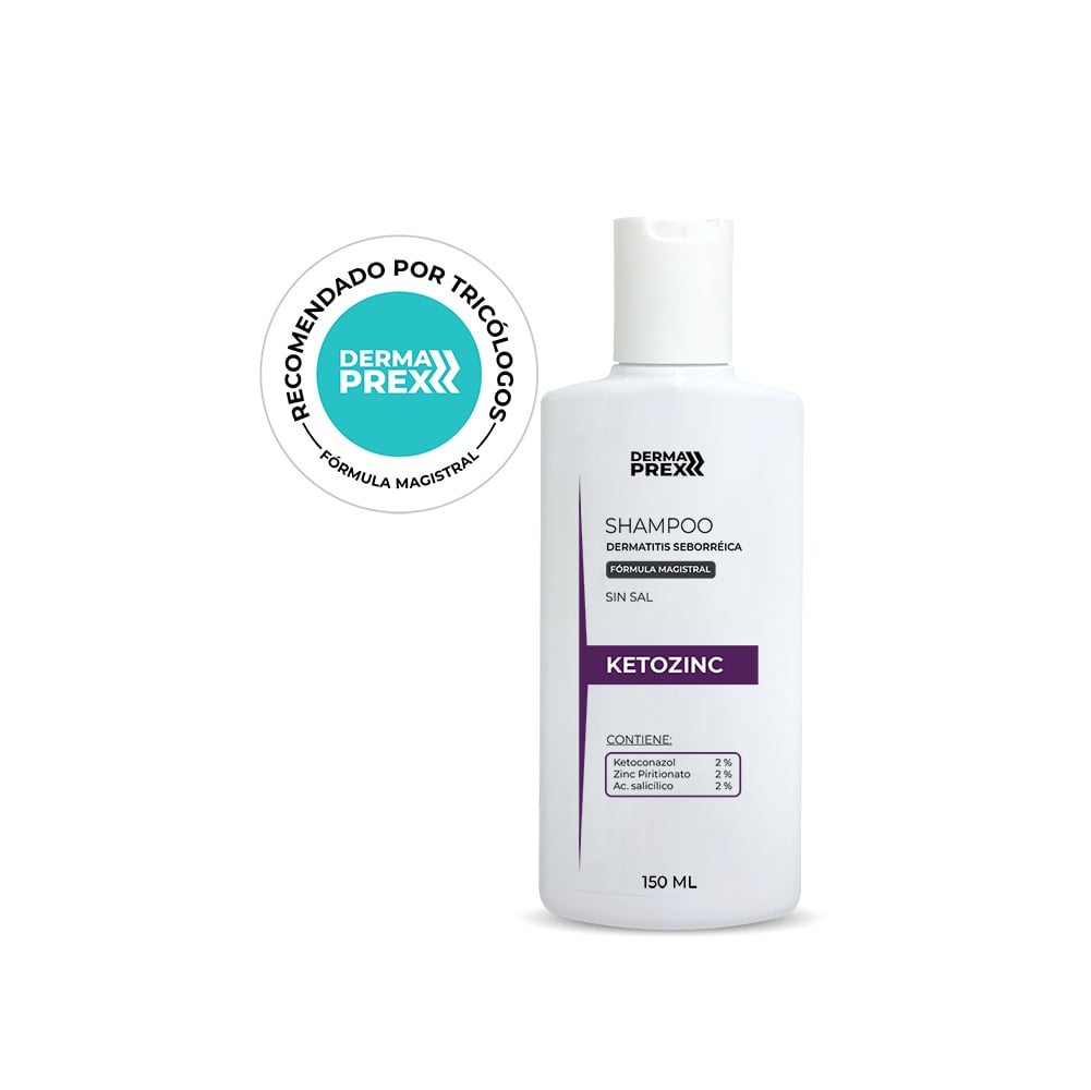 MINOXIDIL CÁPSULAS TRATAMIENTO INICIAL 60 + SHAMPOO DERMATOLÓGICO KETOZIN 150ML - 3