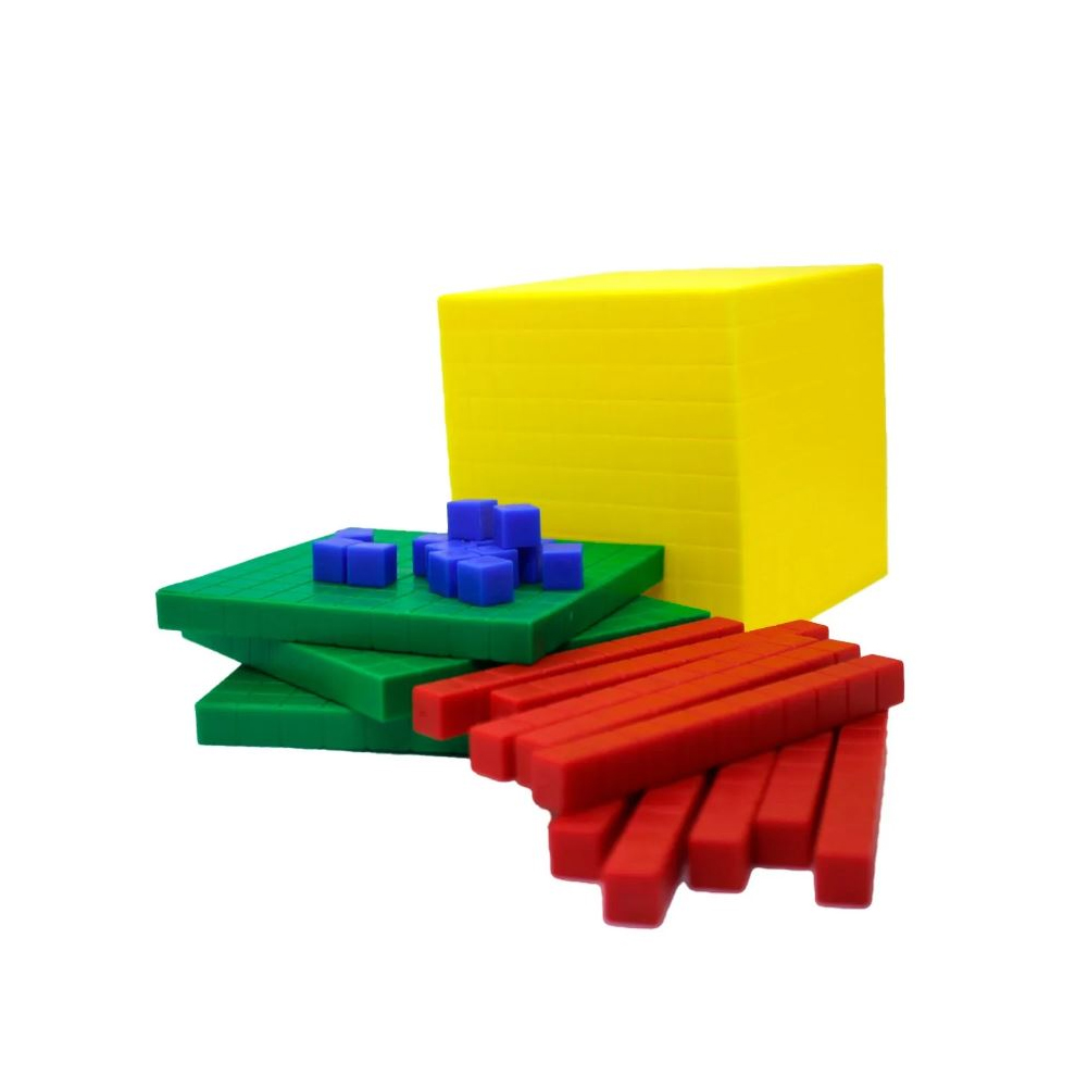 KIT MATEMÁTICO MULTIBASE O BASE 10 EN TÁPER - 2