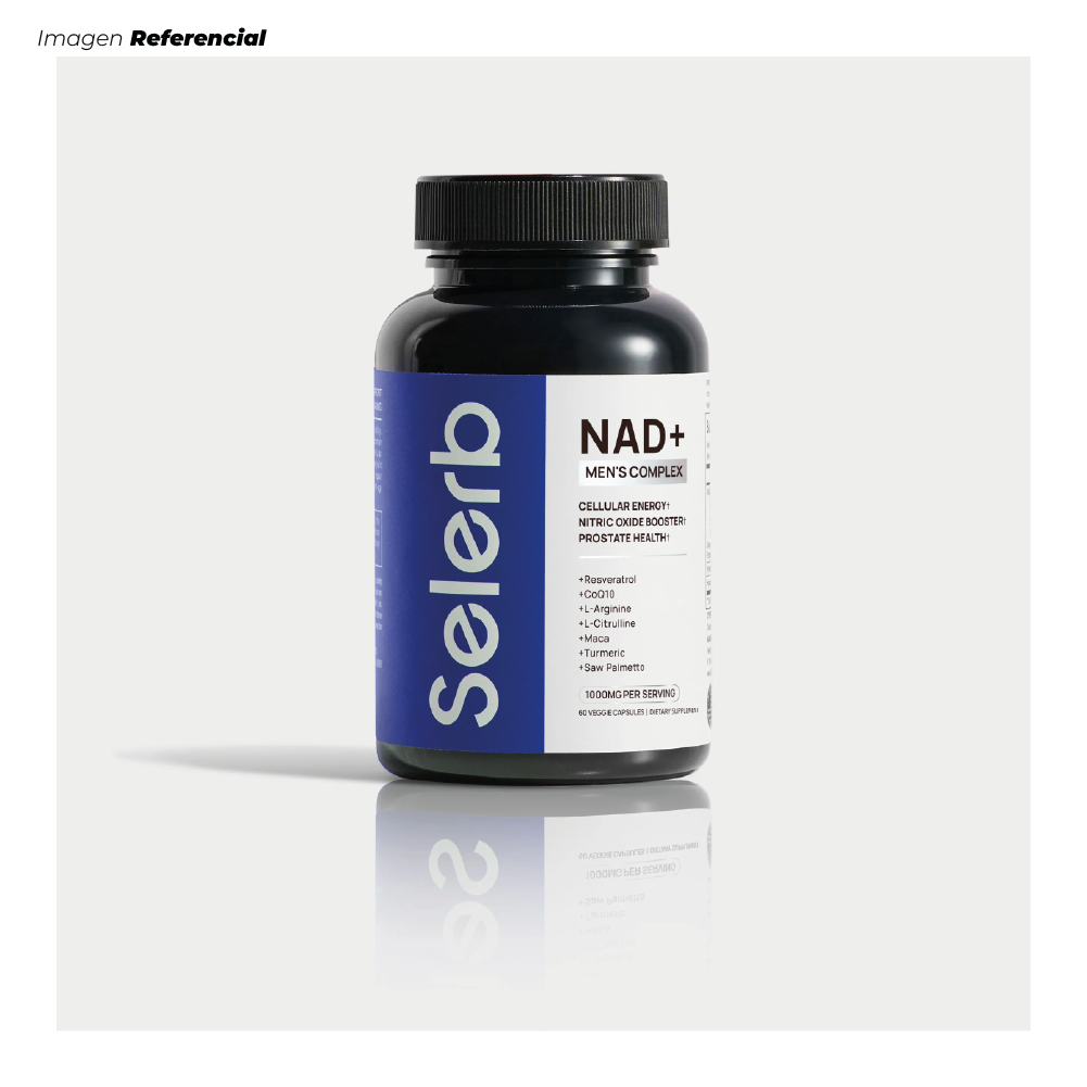 SUPLEMENTO PARA ENERGÍA MASCULINA NAD+ DE 60 CAPSULAS - 2