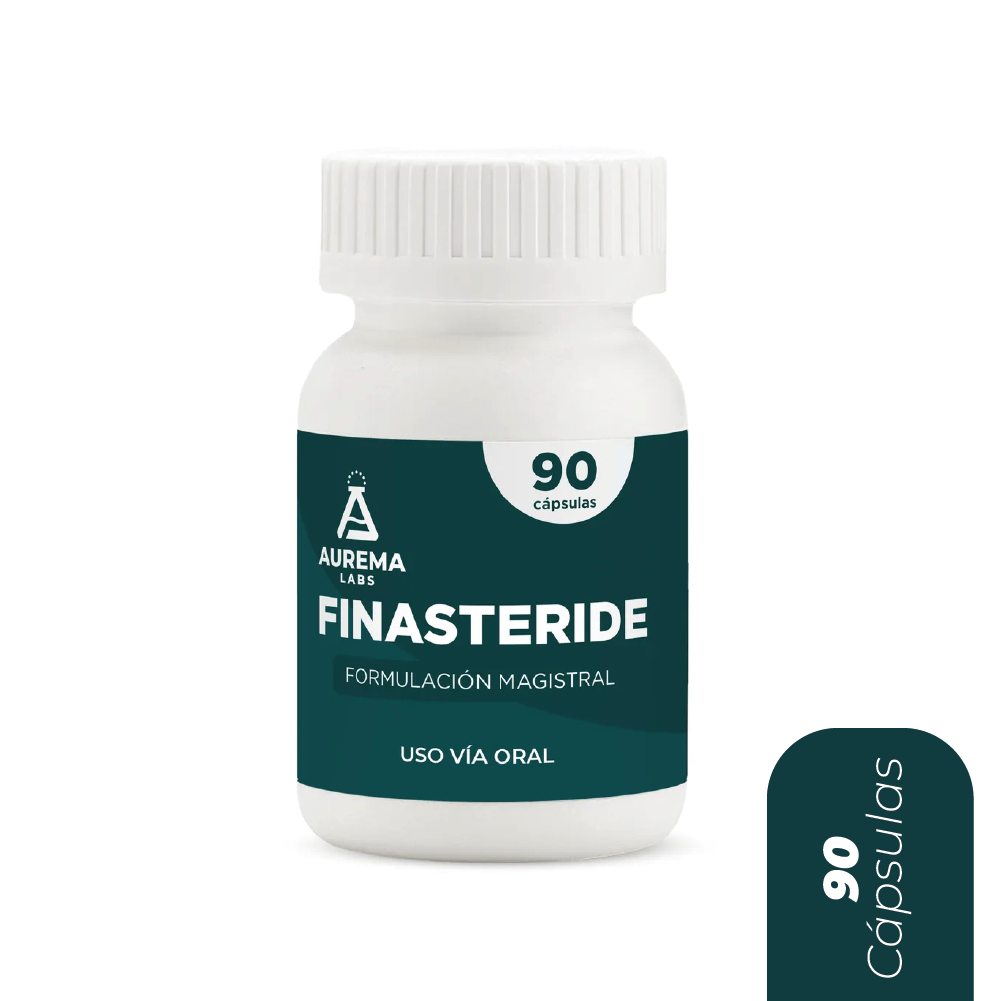 FINASTERIDE CONTRA LA CAIDA CAPILAR DE 90 CAPS AUREMA LAB'S - 1