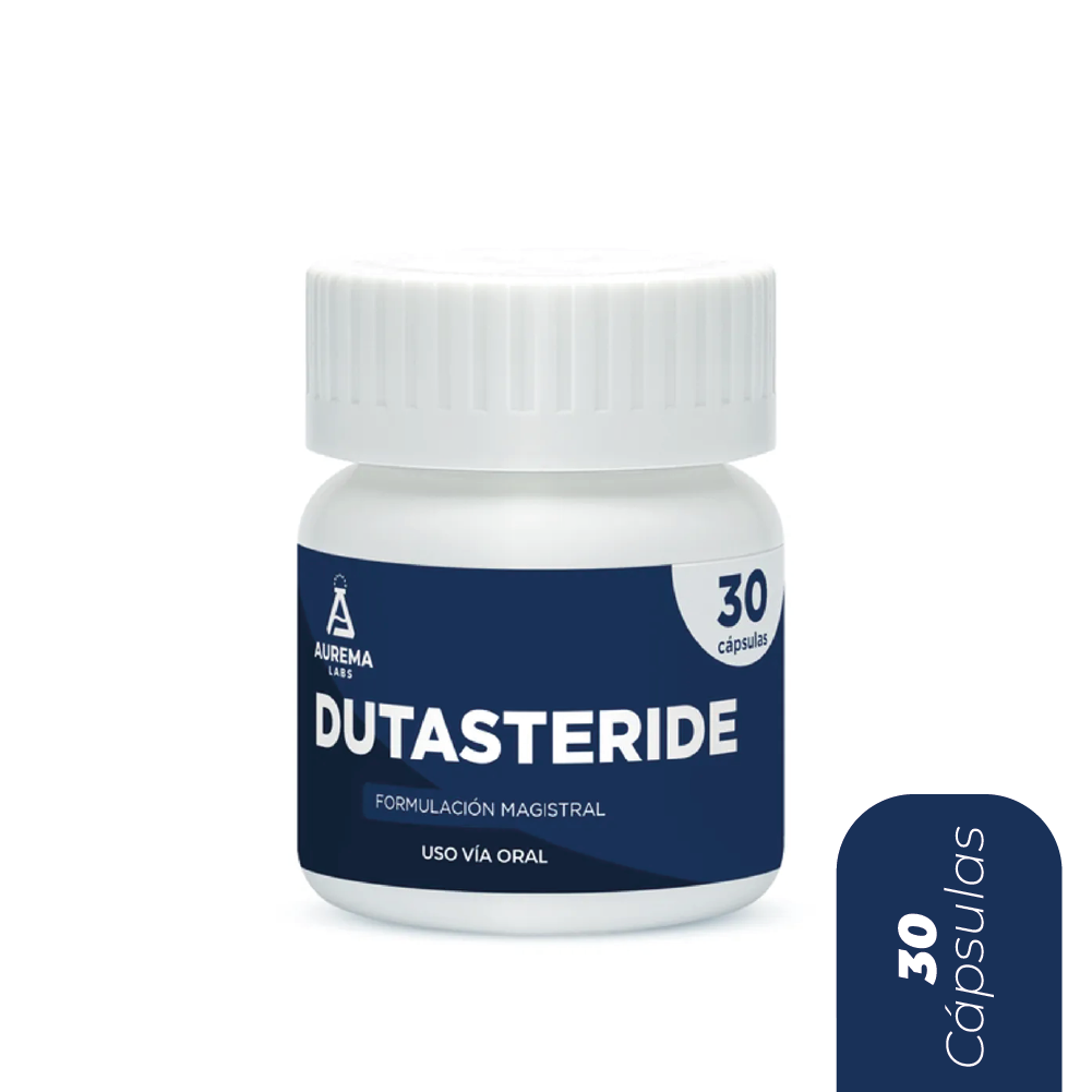 DUTASTERIDE CONTRA LA CAIDA CAPILAR DE 30 CAPSULAS AUREMA LAB'S - 1