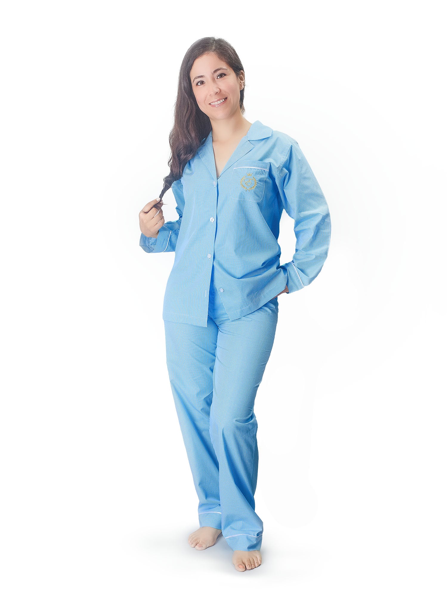 PIJAMA ALGODÓN MUJER EHGHO VIOLETA ALESSIA - 1