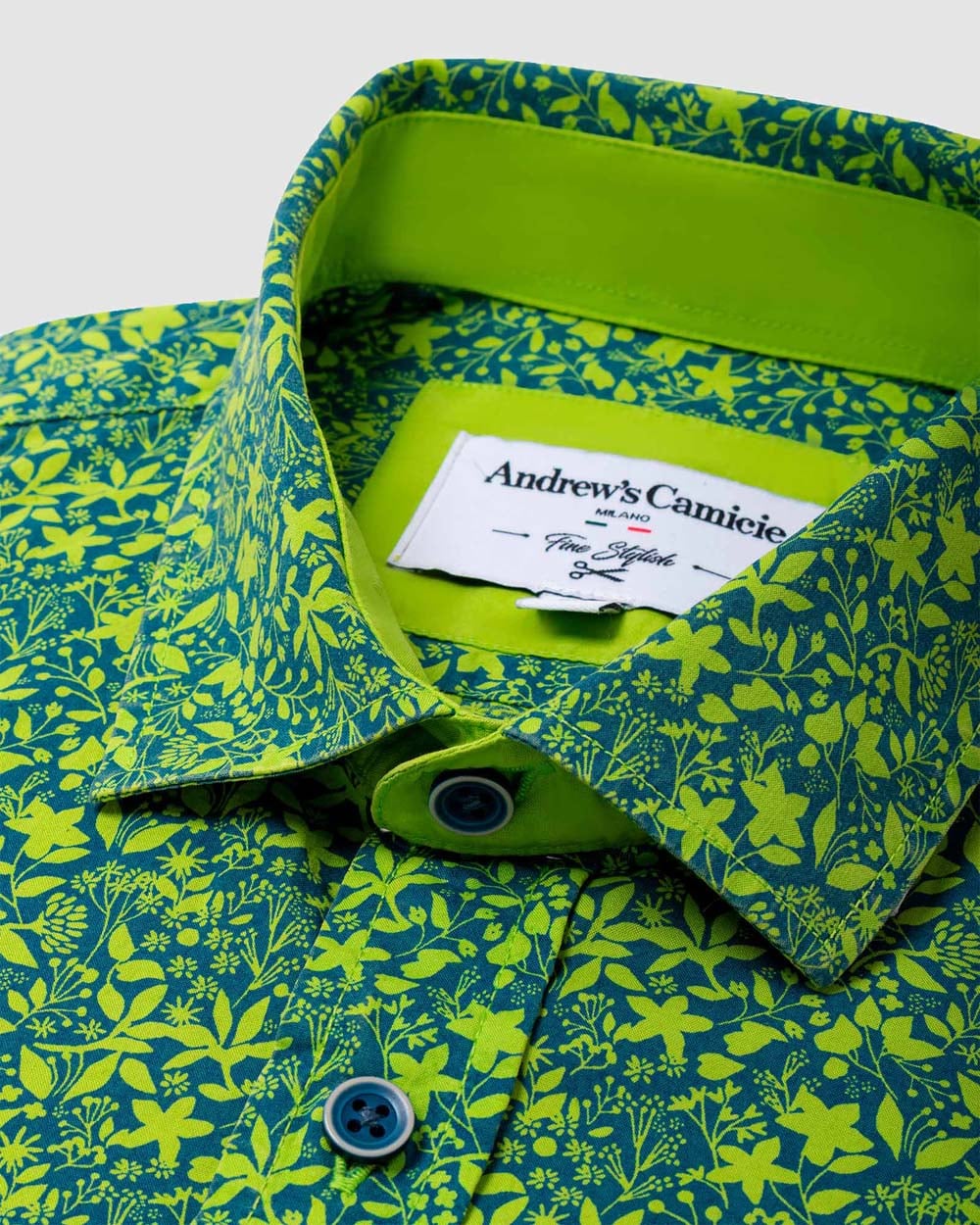 CAMISA ANDREWS HOMBRE MANGA LARGA ESTAMPADA - 2