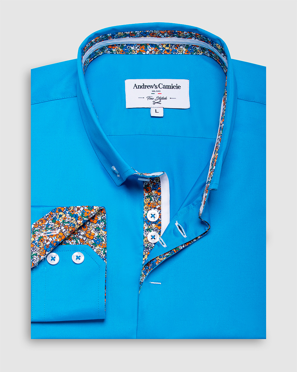 CAMISA MANGA LARGA SATINADA - 4