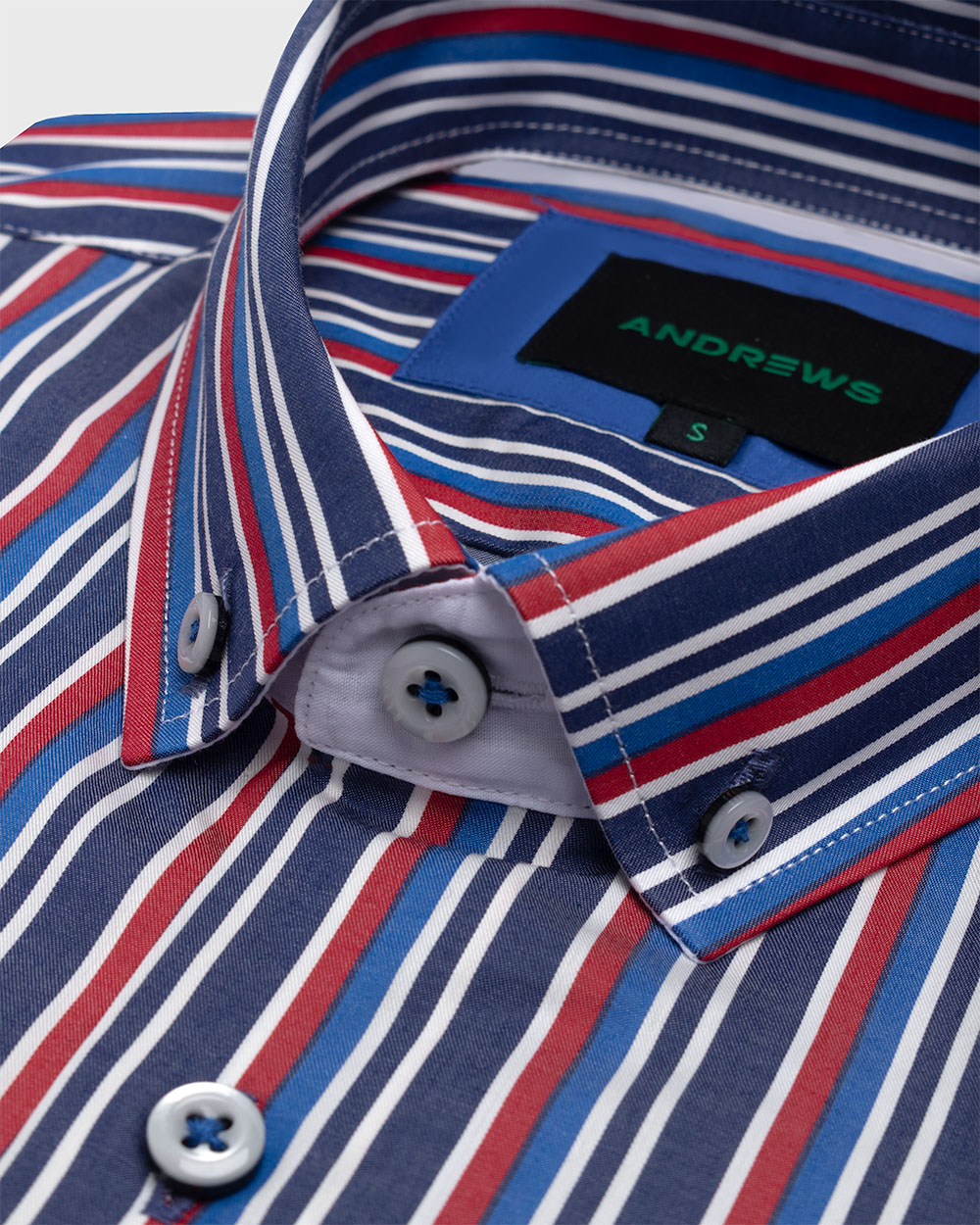 CAMISA ANDREWS SPORT CASUAL A RAYAS - 2