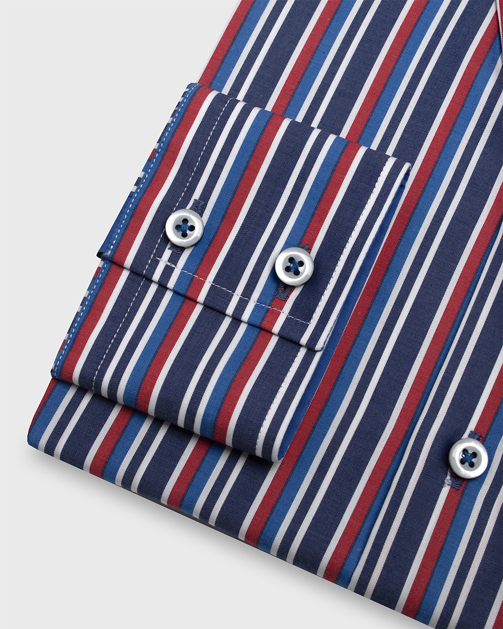 CAMISA ANDREWS SPORT CASUAL A RAYAS - 3