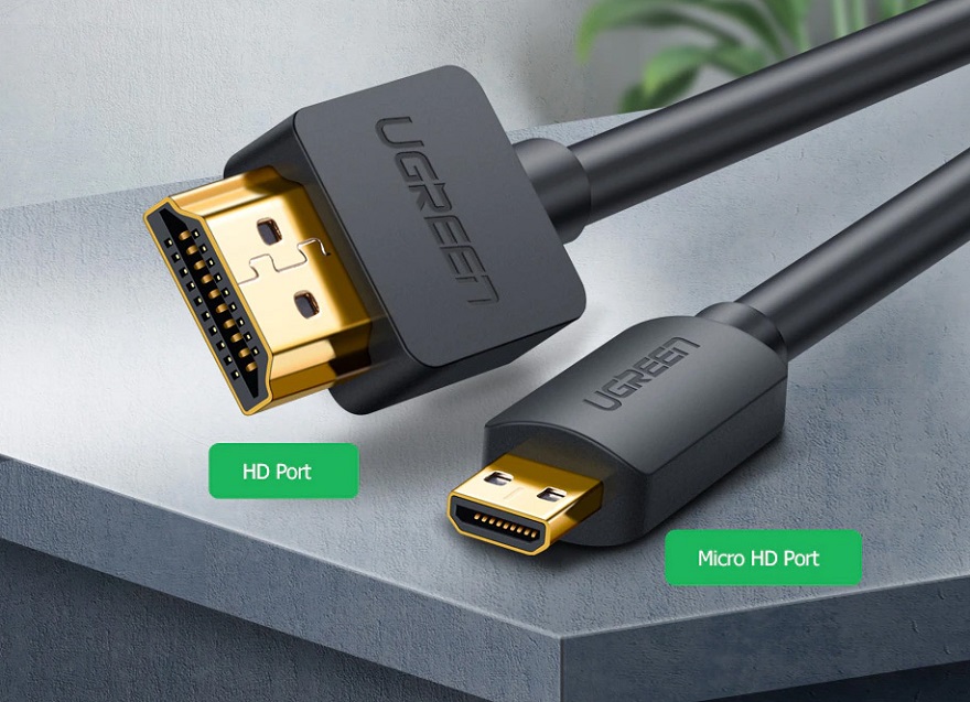 CABLE 3M MICRO HDMI 2.0 VIDEO 4K 60HZ GOPRO PVC - 1