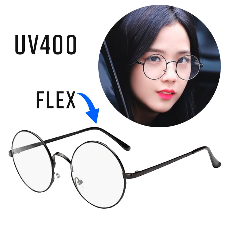 LENTES REDONDOS DE DESCANSO RETRO VINTAGE COREANO LENNON POTTER UNISEX - 1