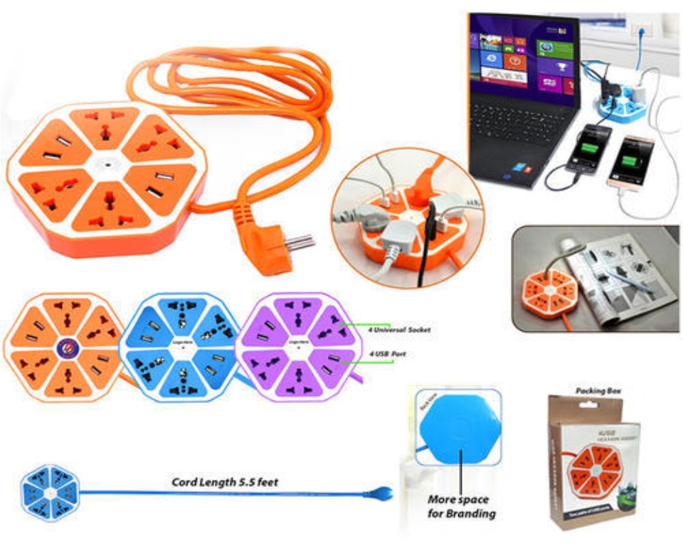 COMBO ENCHUFE TOMACORRIENTE + MALETIN FUNDA LAPTOP DE 15.4 16 - 3