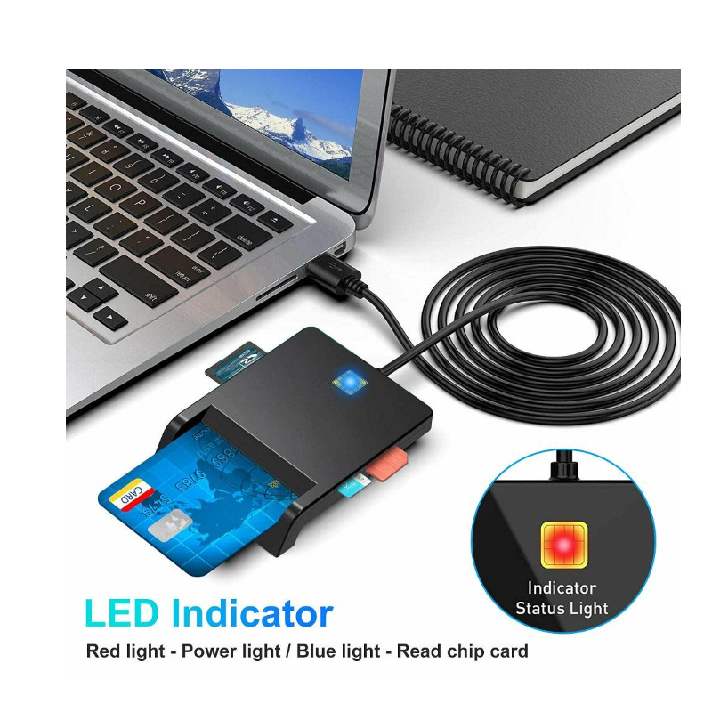 LECTOR DNI ELECTRÓNICO 2025 SMART READER COMPATIBLE DNI 3.0 3 - 2