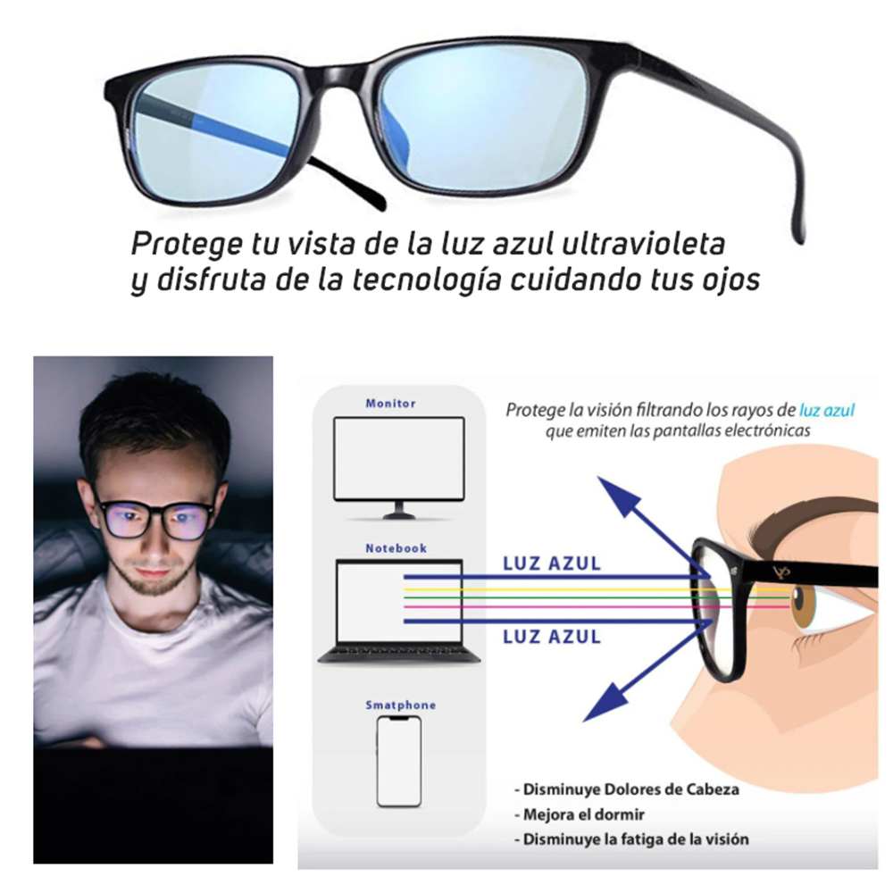KIT GAMER TECLADO METÁLICO Y MOUSE RGB + LENTES FILTRO LUZ AZUL - 3