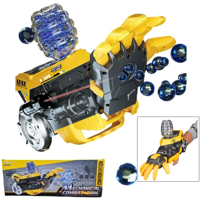 BRAZO LANZADOR PISTOLA HIDROGEL RECARGABLE BUMBLEBEE - 1