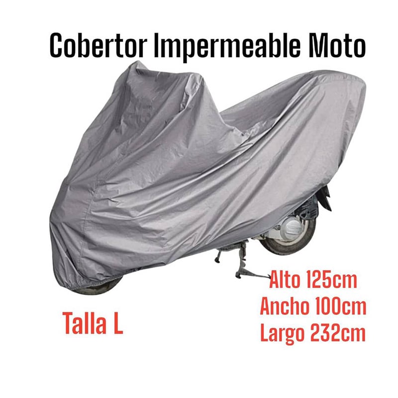 FORRO COBERTOR FUNDA DE MOTO IMPERMEABLE PROTECTOR LARGE - 2
