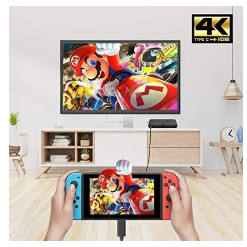 ADAPTADOR 3 EN 1 TIPO C 3.1 A HDMI, USB 3.0, TIPO C CALIDAD ALUMINIO PREMIUM - 3