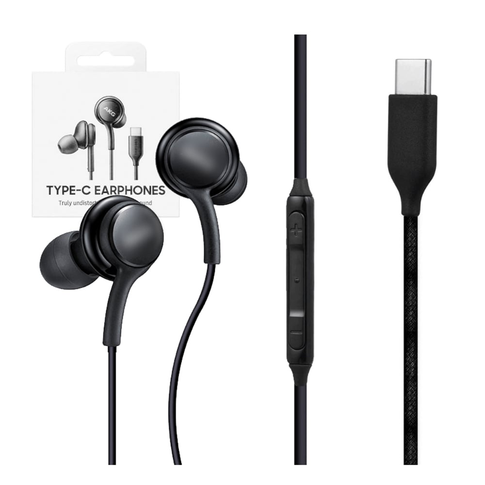 CARGADOR 45W CARGA RÁPIDA PARA SAMSUNG + AUDIFONOS TIPO C ESTILO AKG - 3