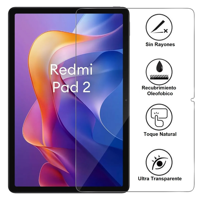 MICA DE VIDRIO PARA TABLET REDMI PAD 2 2025 11' - 1