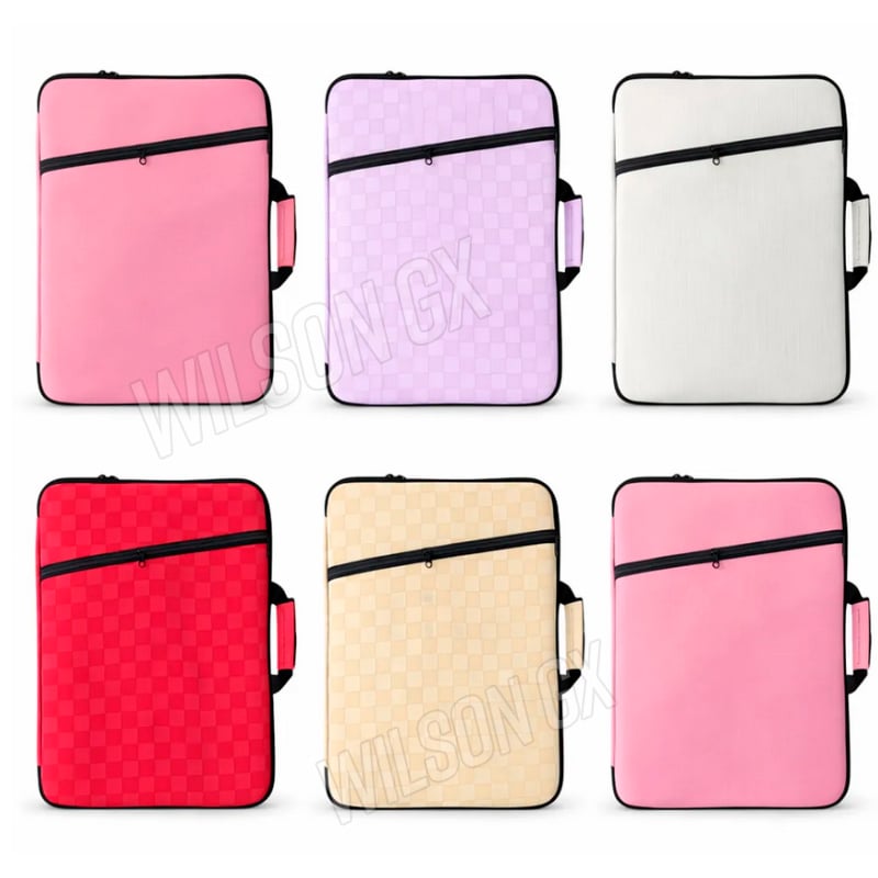 FUNDA PARA LAPTOP DE 15 A 16 MUJER DISEÑO ELEGANTE COLORES SURTIDOS ESTILO PASTEL - 3