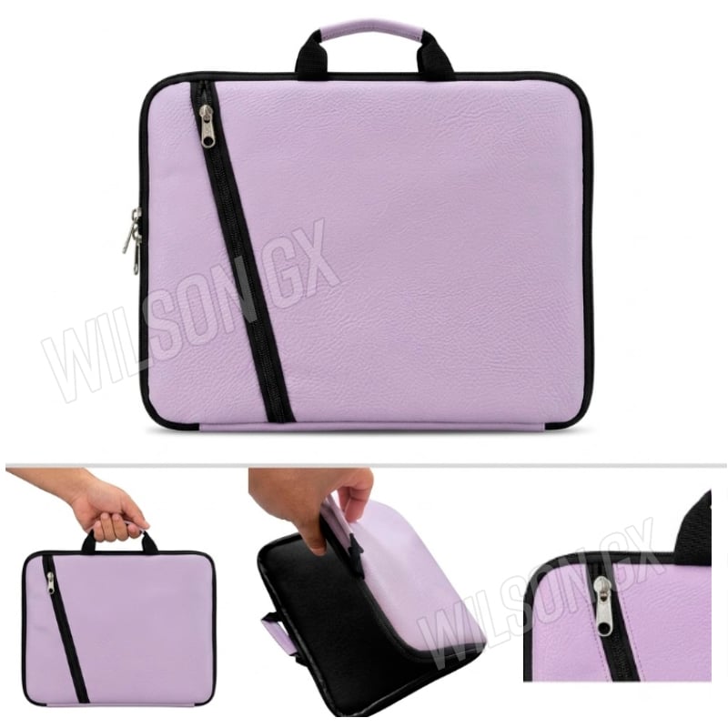 FUNDA NEOPRENO PARA IPAD Y TABLET HASTA 10 - ANTIGOLPES IMPERMEABLE LILA MUJER - 1