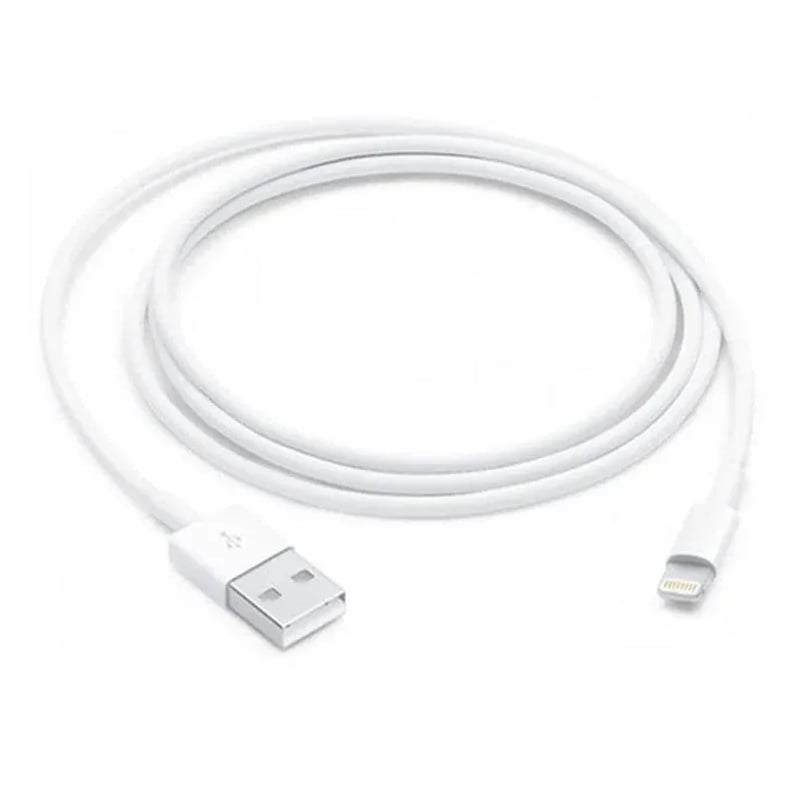 CABLE USB-A A LIGHTNING 1M PARA IPHONE CARGA RÁPIDA Y TRANSFERENCIA DATOS USB - 2