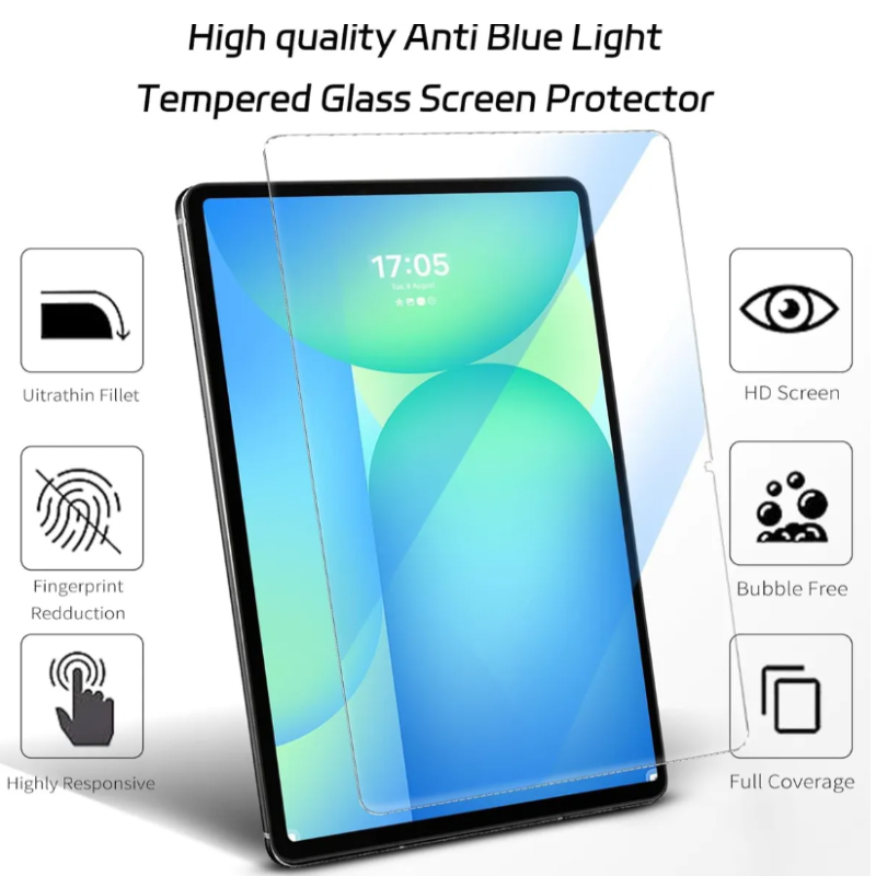 MICA VIDRIO TEMPLADO PROTECTOR PARA SAMSUNG TAB S10 FE 10.9 - 4