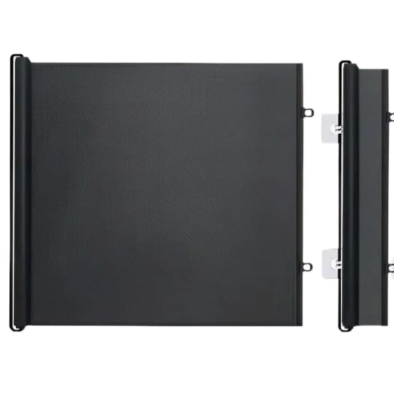 PUERTA DE SEGURIDAD RETRACTIL REJA BEBE NIÑOS MASCOTA INTERIOR EXTERIOR - 4