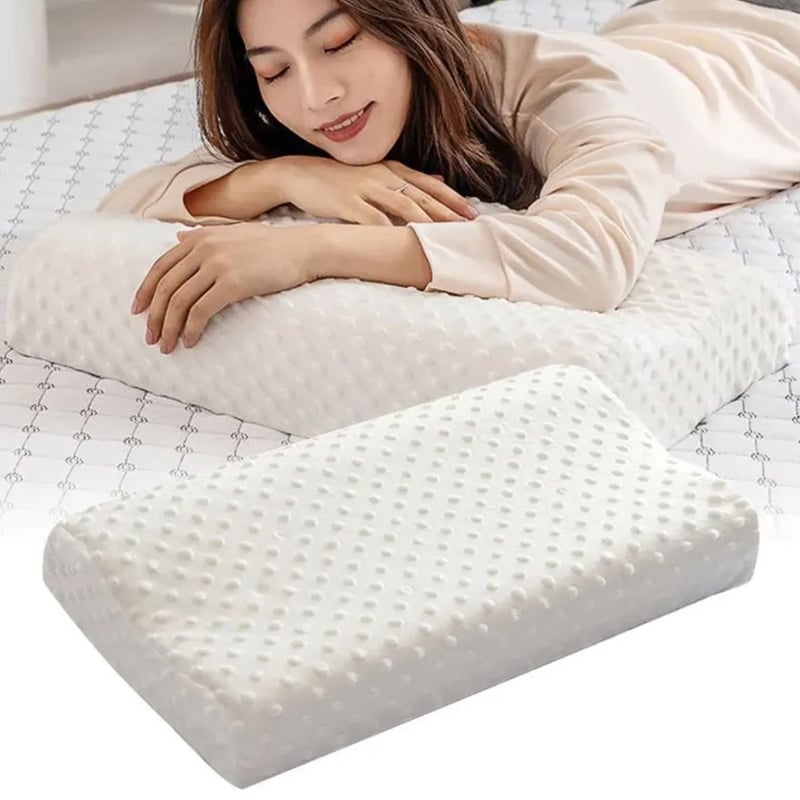 ALMOHADA CERVICAL VISCOELÁSTICA CON MEMORIA ESPUMA ORTOPÉDICA - 2