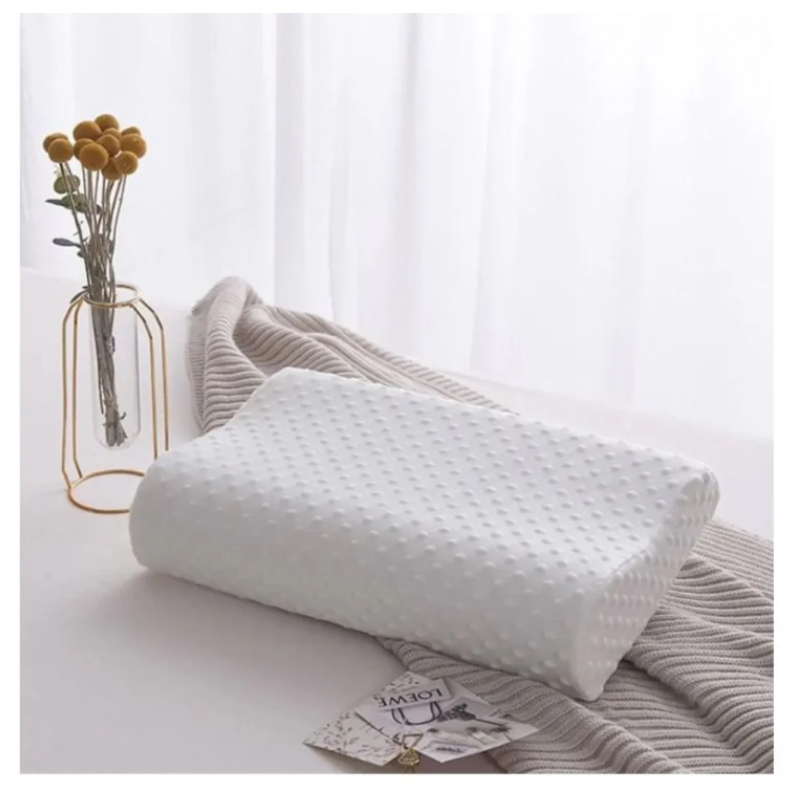 ALMOHADA CERVICAL VISCOELÁSTICA CON MEMORIA ESPUMA ORTOPÉDICA - 3