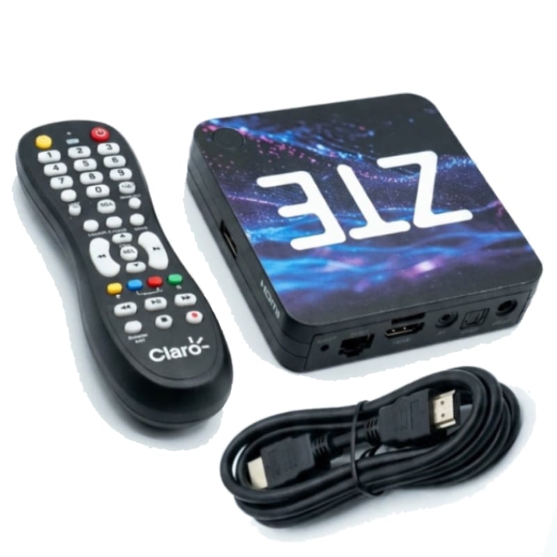 CONVERTIDOR TV ANDROID TV BOX Z8 ZTE  13 DDR3 16GB 2GB - 1