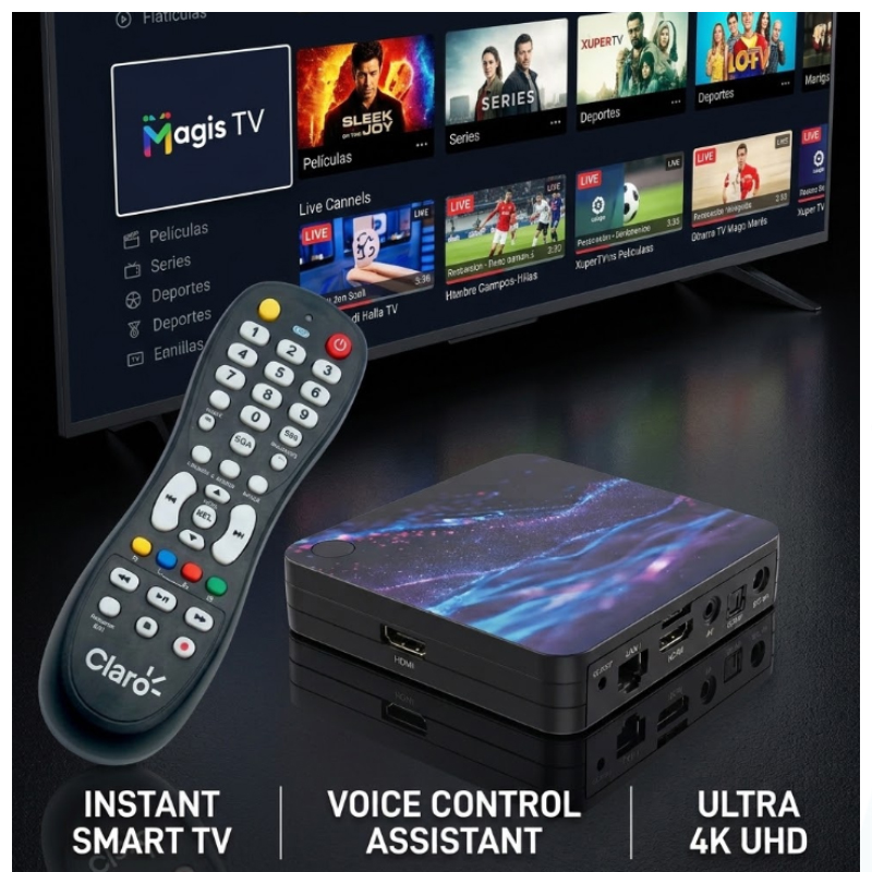 CONVERTIDOR TV ANDROID TV BOX Z8 ZTE  13 DDR3 16GB 2GB - 2
