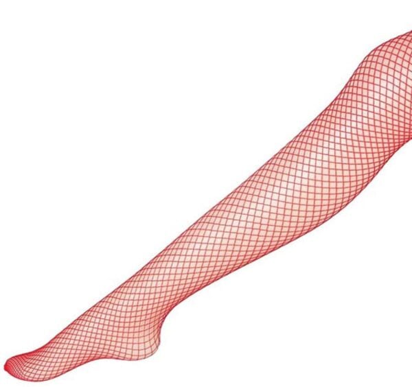 PANTY MEDIA MUJER DE MALLA LENCERIA SEXY FINA BABY DOLL - GRANDE - 4