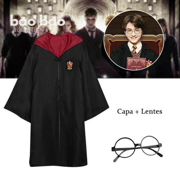 DISFRAZ GRYFFINDOR MULTI HARRY POTTER ROPA HALLOWEN COSPLAY PIEDRA FILOSOFAL - 1