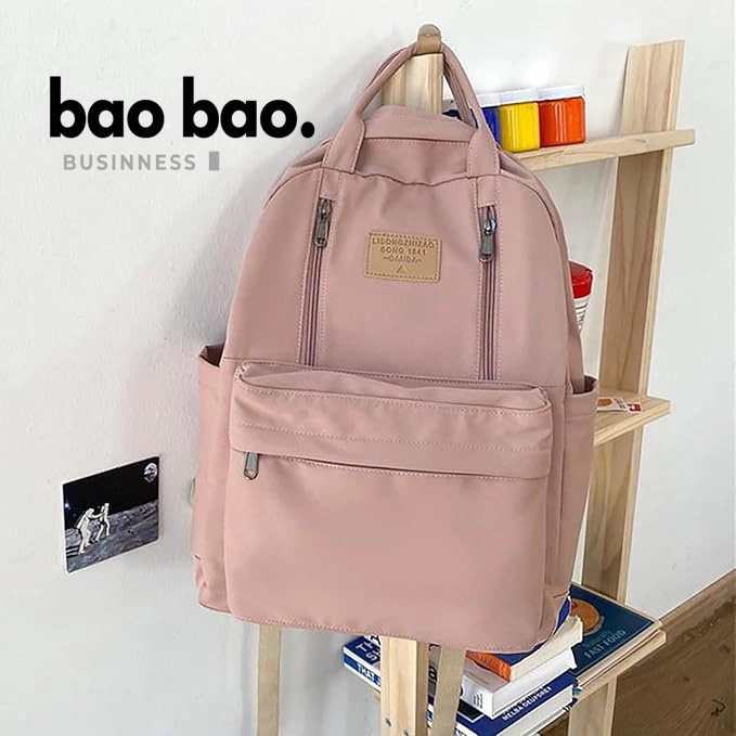 MOCHILA IMPERMEABLE MULTIFUNCIÓN PORTA LAPTOP JUVENIL ESTILO COREANO - 4