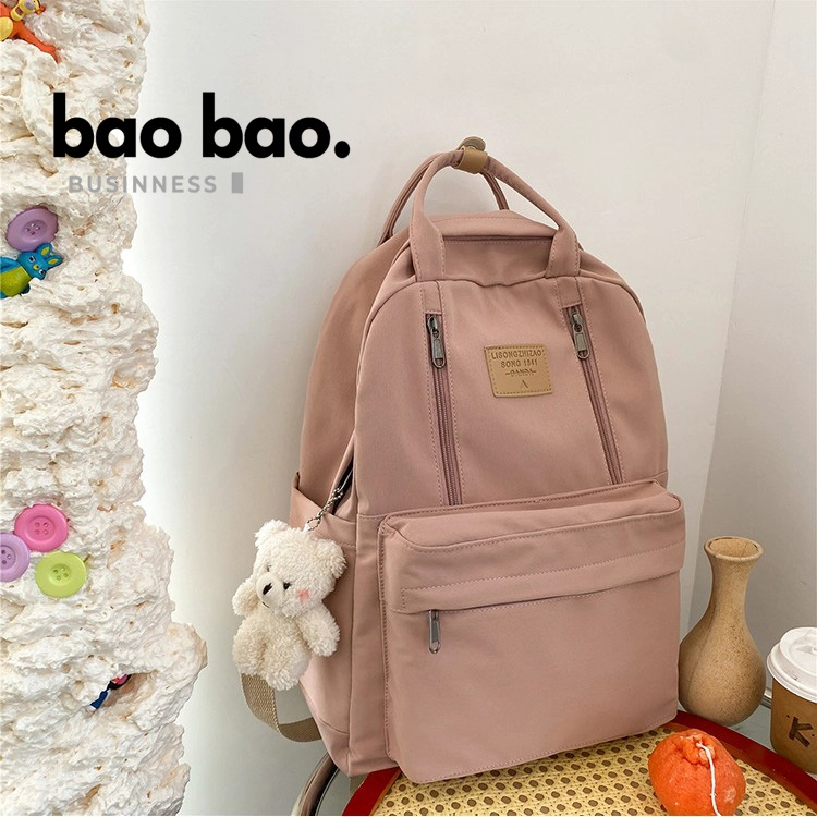 MOCHILA IMPERMEABLE MULTIFUNCIÓN PORTA LAPTOP JUVENIL ESTILO COREANO - 6