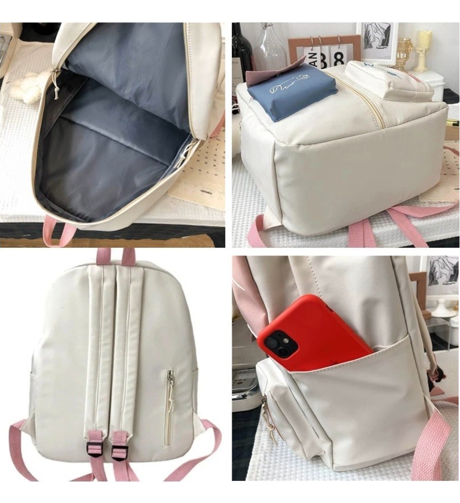MOCHILA PORTA LAPTOP ESTILO GATITO MODA JUVENIL PARA MUJER KAWAII - 6